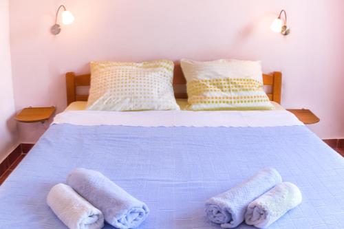 Ένα ή περισσότερα κρεβάτια σε δωμάτιο στο Apartmani Stanovčić
