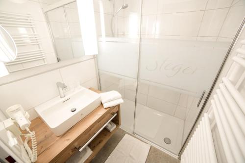 Aparthotel Steger Wagrainにあるバスルーム