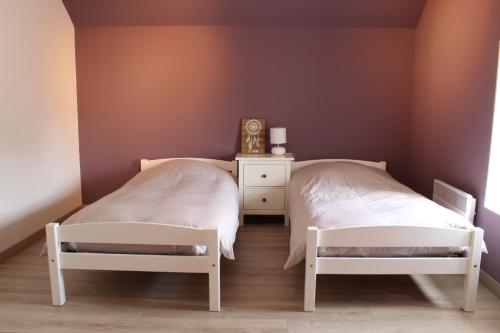 Krevet ili kreveti u jedinici u objektu L'Annexe du Clos d'Esquay