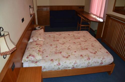 Кровать или кровати в номере Hotel Victoria