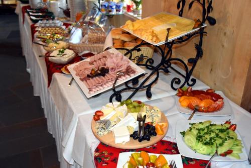 Mad på bed and breakfast-stedet eller i nærheden