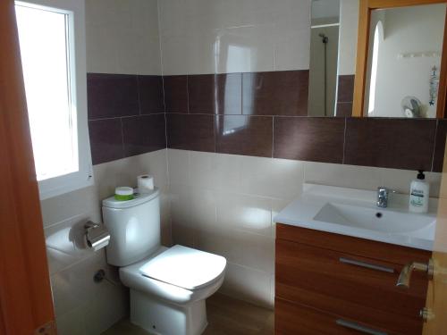 Kúpeľňa v ubytovaní Apartamentos Vista