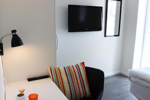 Μια τηλεόραση ή/και κέντρο ψυχαγωγίας στο 272 Bed & Breakfast