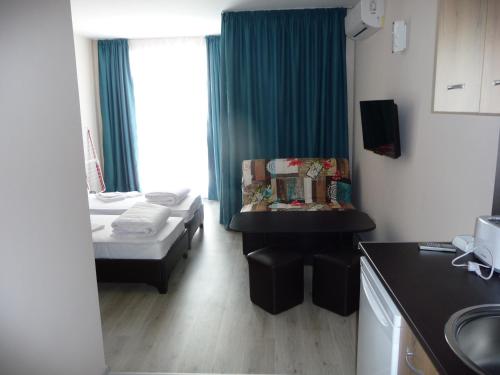 Postel nebo postele na pokoji v ubytování Apartments in Casa del Sol