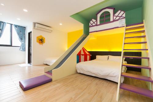 Ένα ή περισσότερα κρεβάτια σε δωμάτιο στο Hange B&B