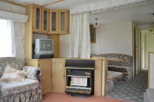 Гостиная зона в Guest House Kalnu pūpoli