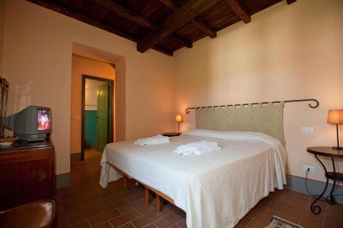 Katil atau katil-katil dalam bilik di Il Nido nella Bionda
