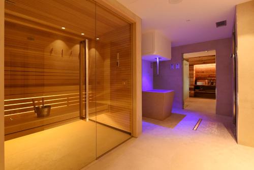 Kúpeľňa v ubytovaní Dolomeet Boutique Hotel