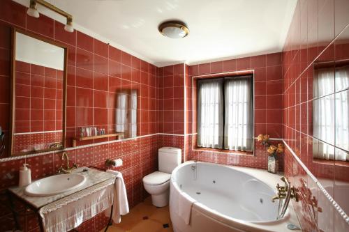 Kúpeľňa v ubytovaní Casa Rural La Calera