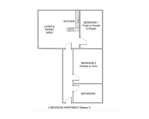 The Manchesterの見取り図または間取り図