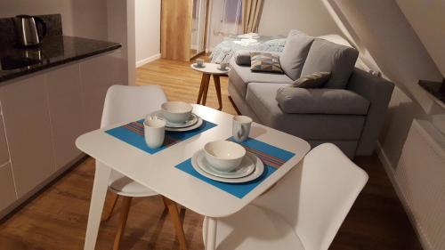 Posezení v ubytování Vigan Apartamenty