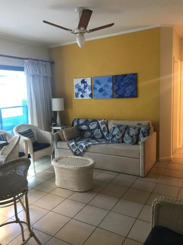 Χώρος καθιστικού στο Flat Capitania Varam Ap 3053