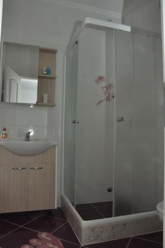 Koupelna v ubytování Apartments La Dolce Vita