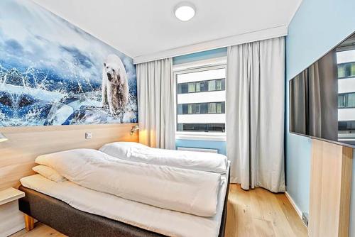 Voodi või voodid majutusasutuse Thon Hotel Polar toas