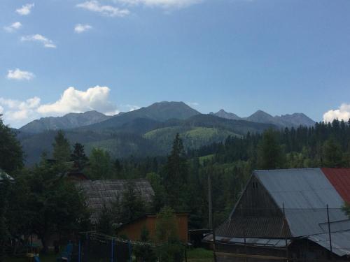 Nespecifikovaný výhled na hory nebo výhled na hory při pohledu z bed and breakfast