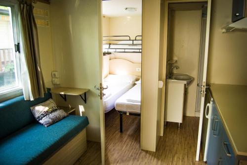 Llit o llits en una habitació de Campeggio Bruno