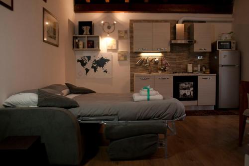 A kitchen or kitchenette at Le Scalette