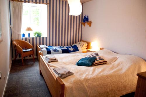 Postel nebo postele na pokoji v ubytování Holtegaard Bed & Breakfast