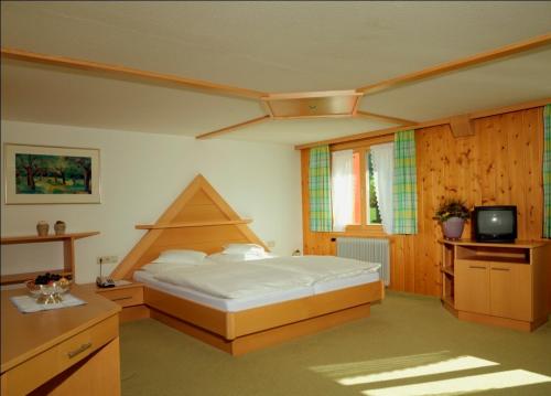 Postel nebo postele na pokoji v ubytování Gasthof Taube