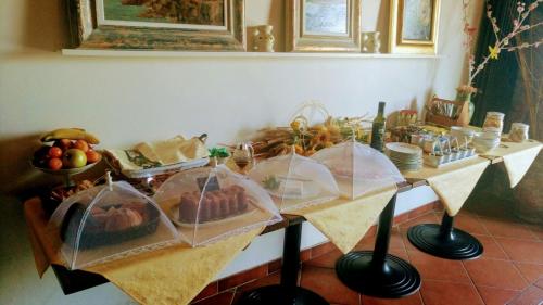 Mad på bed and breakfast-stedet eller i nærheden