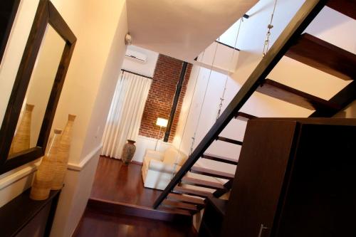 バイアブランカにあるLos Merinosの家の階段の眺め