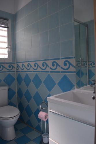 Ένα μπάνιο στο Habitation Pineau