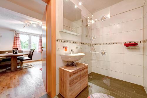 Kúpeľňa v ubytovaní Haus Edelweiss
