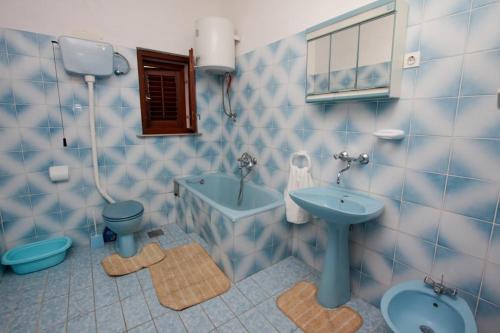 Koupelna v ubytování Apartments Stanko