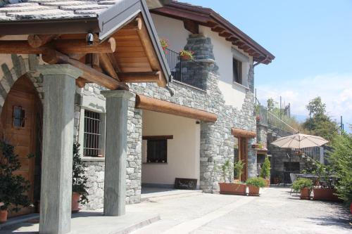 Το κτήριο όπου στεγάζεται  το bed & breakfast