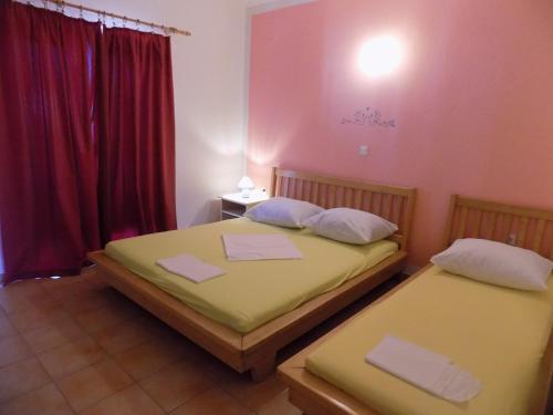 Posteľ alebo postele v izbe v ubytovaní Apartment Lopar 15