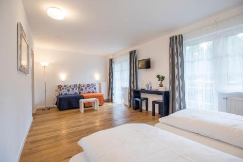 Postel nebo postele na pokoji v ubytování Villa 7