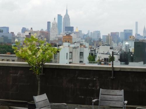 a view of the city from the roof of a building at The Ridge in New York