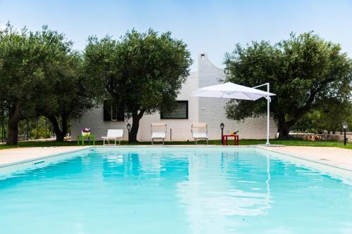 Kolam renang di atau di dekat Villa Sorrentino Ostuni