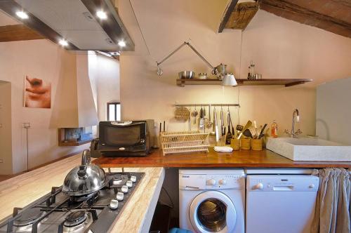 Dapur atau dapur kecil di Villa Amedeo