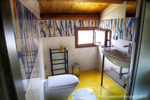 Ett badrum på La Casa di Ivana