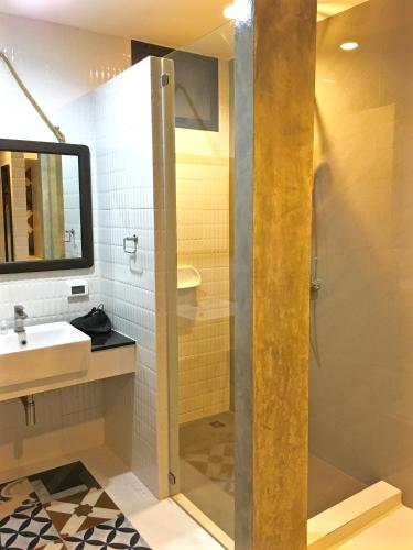 Ένα μπάνιο στο The Museum Hotel