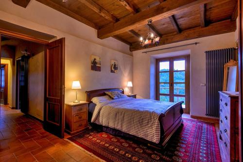 Postel nebo postele na pokoji v ubytování Casa del'Orto