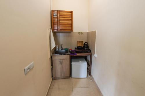 Köök või kööginurk majutusasutuses Gomi13