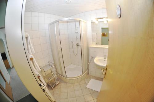 Ένα μπάνιο στο Apparthotel Bliem