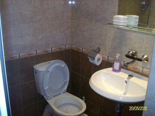 Villa Irina tesisinde bir banyo