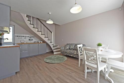 Dapur atau dapur kecil di Karklės namelis