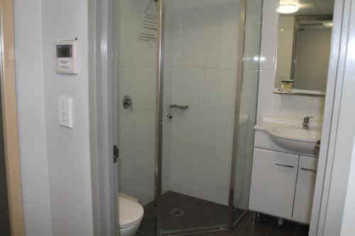 Kylpyhuone majoituspaikassa Strathfield Executive Accommodation