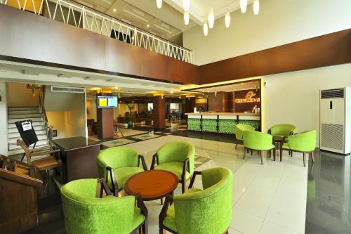 The lounge or bar area at Hotel Grasia