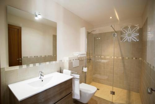 Koupelna v ubytování Agroturismo Sa Marina