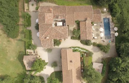 Uma vista aérea de Relais Azienda Casalino
