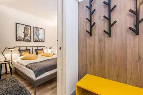 Postel nebo postele na pokoji v ubytování Tamara Luxury Apartments