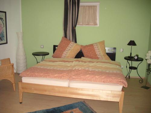 Postel nebo postele na pokoji v ubytování Villa Fleurie