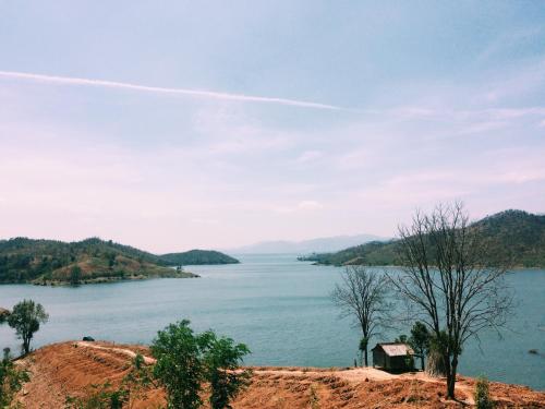a view of a large body of water at Vietnam Phuot Real Home in Kon Tum