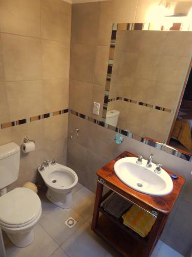 Koupelna v ubytování Pachanavira Cabañas & Suites