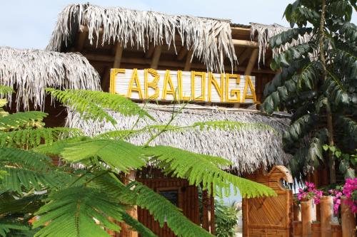 Zahrada ubytování Cabalonga EcoAdventure